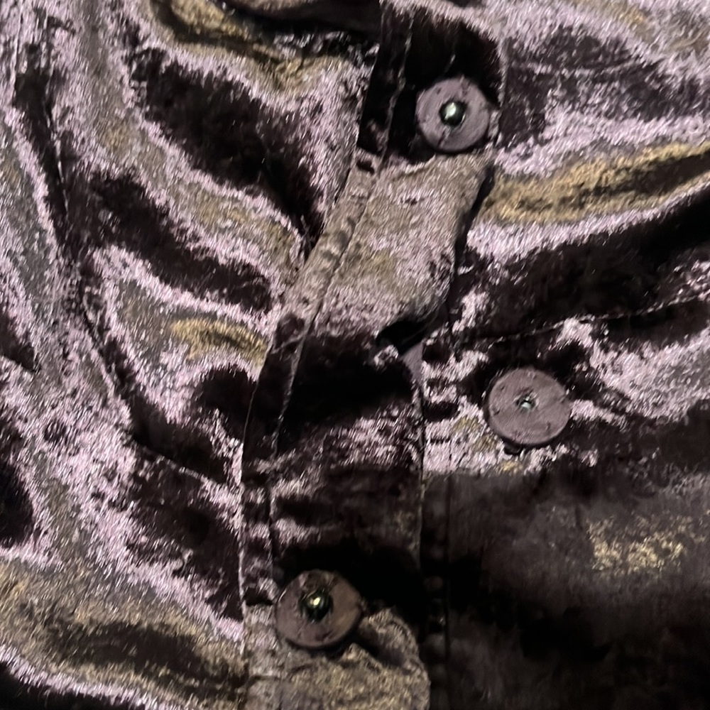 Elegant Velvet Women's Jacket - Picture 10 of 10